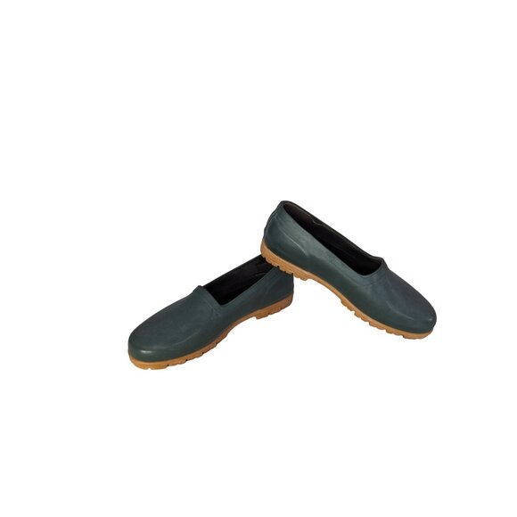 Lands End Waterproof Slip-on rubber garden rain shoes Size 10 - Picture 6 of 8